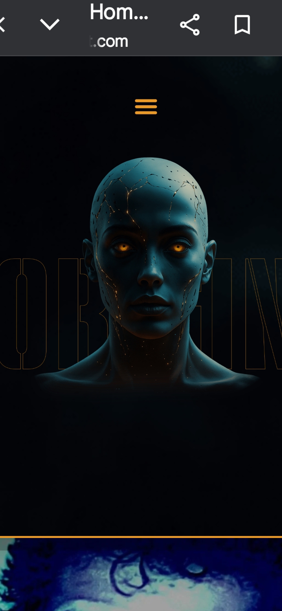 Mysterious alien entity